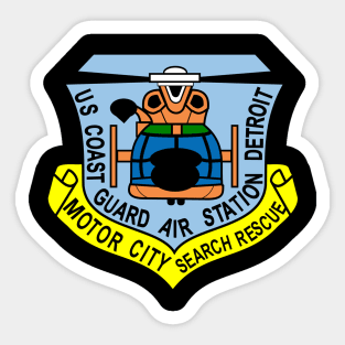 coast guard veteran Sticker